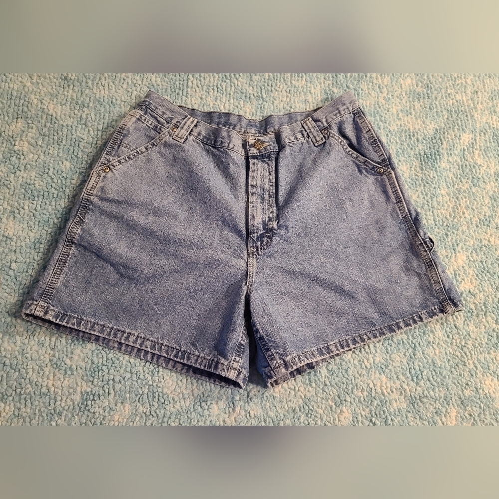 Lee Vintage-Inspired Light Wash Women's Size 14P Jean Shorts, EC